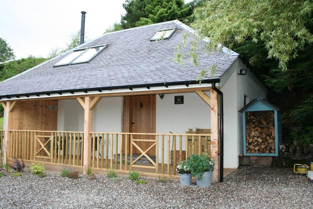 The Mews - A Cottage With A Spectacular Lake View Port Of Menteith Buitenkant foto